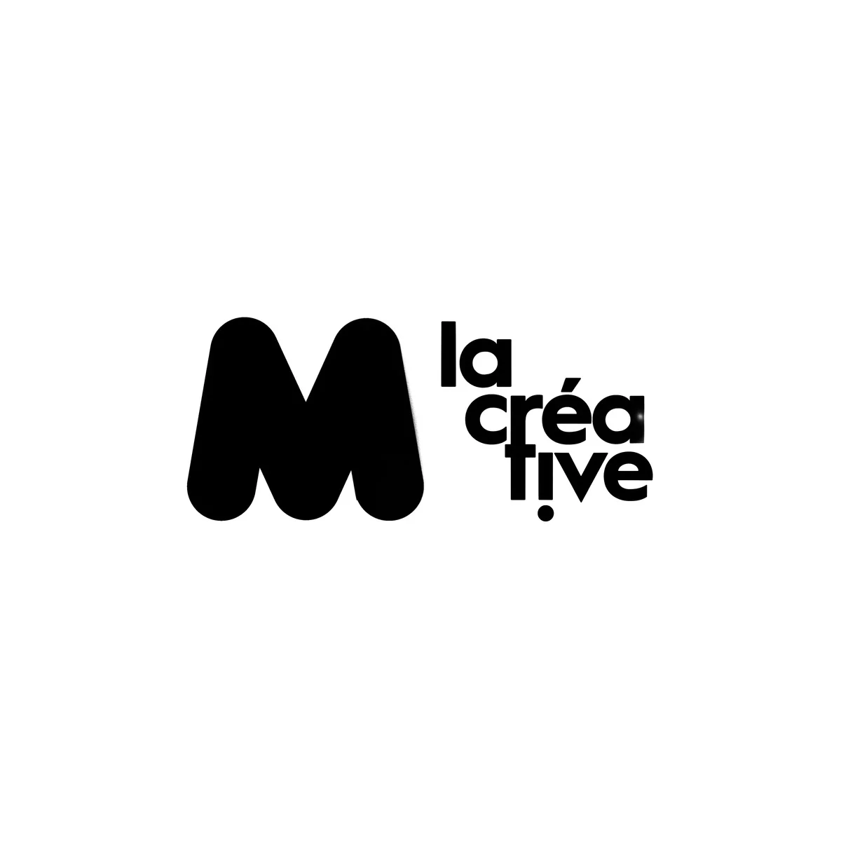 The black M la Créative logo on a white background.