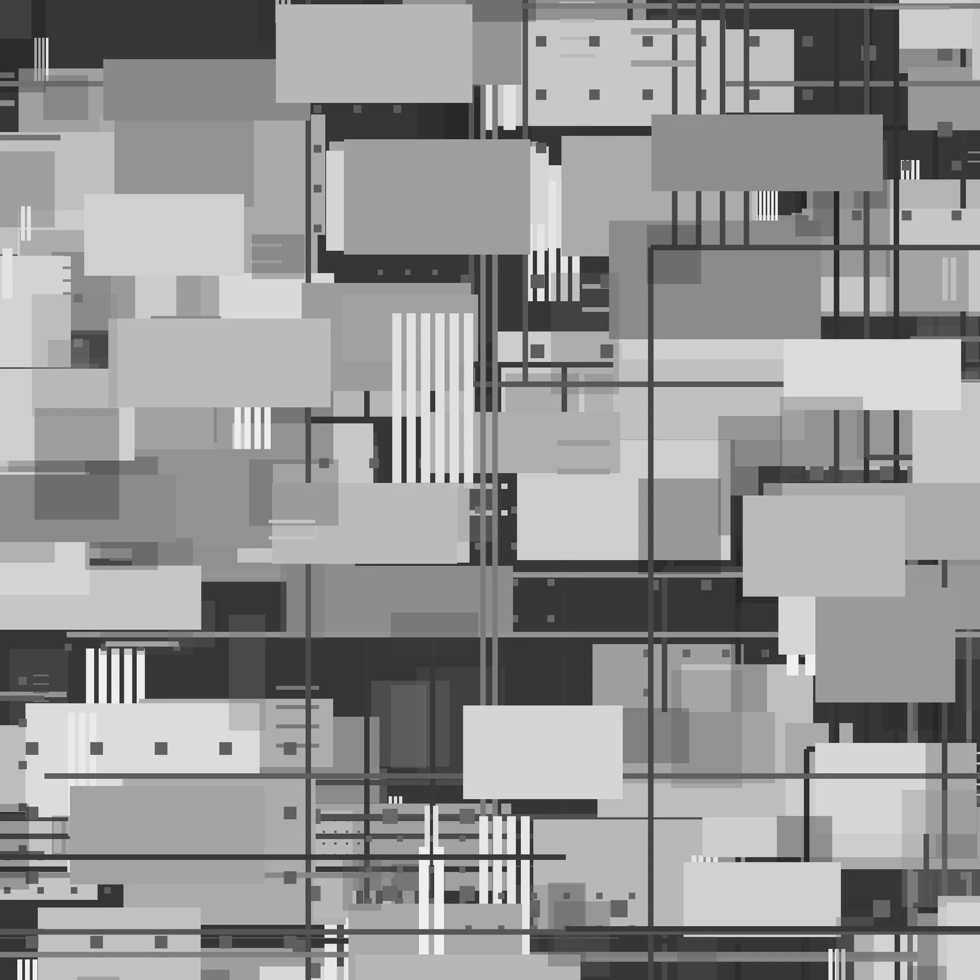 Grayscale JSplacement map: overlapping squares and rectangles connected by thin horizontal and vertical lines.