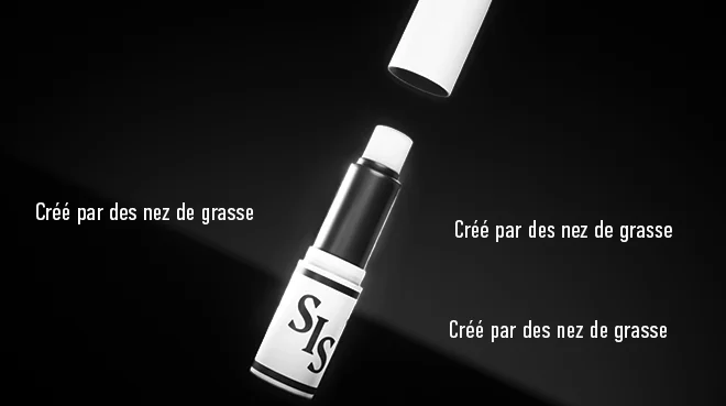 April storyboard: Wide view of the open stick with text in three positions around it.